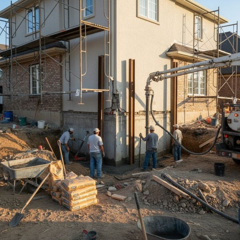 Building Foundation Repair detail